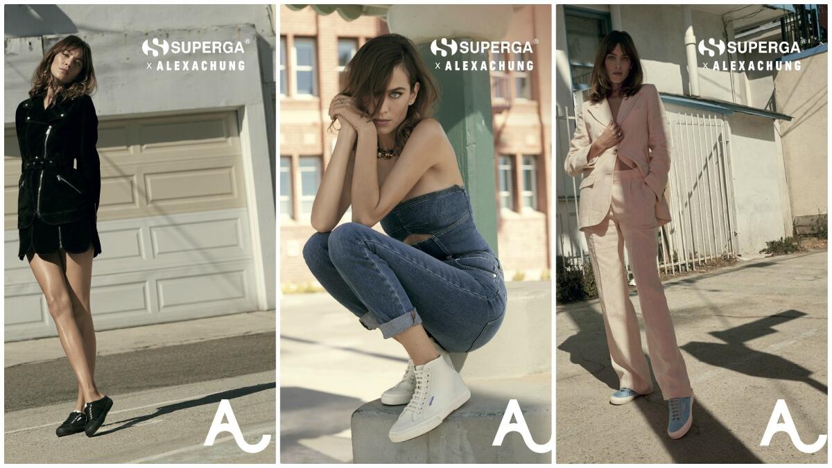 Superga and sale alexa chung